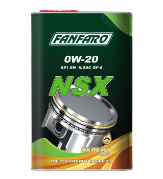 Масло моторное FANFARO NSX 0W-20 (метал. канистра 1 л)