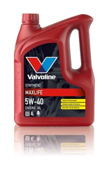 Масло моторное Valvoline MAXLIFE 5W-40 (канистра 4 л)