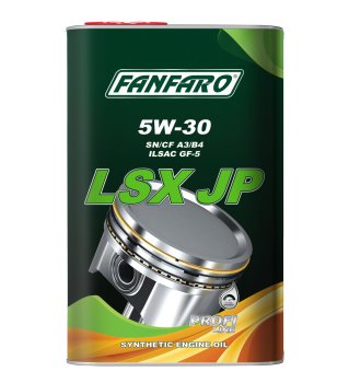 Масло моторное FANFARO LSX JP 5W-30 (метал. канистра 1 л)