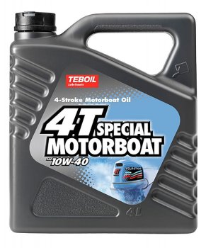 Масло для четырехтактных двигателей Teboil 4T Special Motorboat sae 10w-40 ( 4 L )