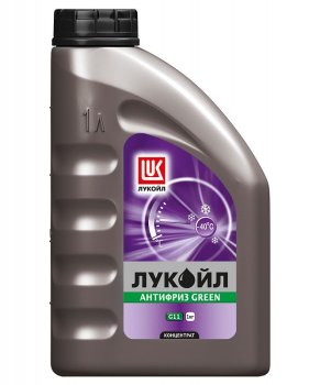 Антифриз концентрат Лукойл G12 Green K (канистра 1 кг)