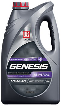Масло моторное Лукойл Genesis Universal 10w-40 (канистра 4 л)