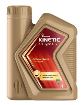 Масло трансмиссионное Rosneft Kinetic ATF Type T–IV (канистра 1 л)