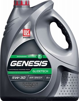 Масло моторное Лукойл Genesis Glidetech 5w-30 (канистра 5 л)