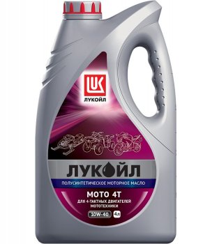 Масло моторное Лукойл Мото 4Т sae 5w-40 (канистра 4 л)