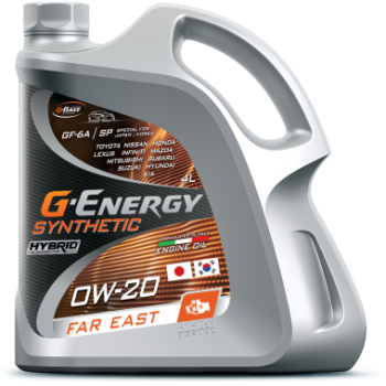 Масло моторное G-Energy Synthetic Far East 0w20 (канистра 4л)
