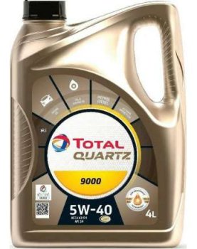 Масло моторное синт. Total QUARTZ 9000 5W-40 (канистра 4 л.)