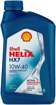 Масло моторное Shell Helix HX7 10w40 (канистра 1л)
