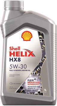 Масло моторное Shell Helix HX8 5w30 (канистра 1л)