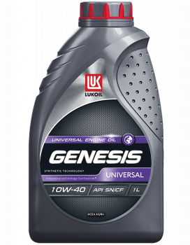 Масло моторное Лукойл Genesis Universal 10w-40 (канистра 1 л)