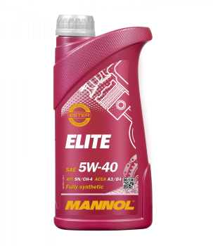 Масло моторное Mannol Elite SN/CF 5w40 (канистра 1л)