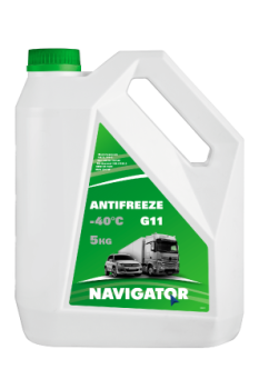 Антифриз Navigator G11 зеленый (бочка 210кг)