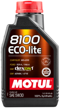 Масло моторное Motul 8100 ECO-lite 5w-30 ( 1 L) 108212