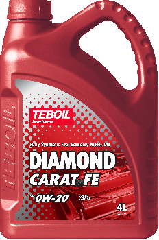 Масло моторное Teboil Diamond Carat FE sae 0w-20 (канистра 4 л)