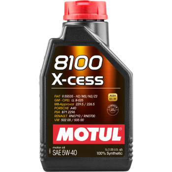 Масло моторное MOTUL 8100 X-CESS 5W-40 (канистра 1 л)