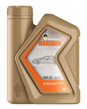 Масло моторное Rosneft Maximum 10W-40 (канистра 1 л.)