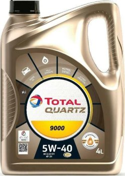 Масло моторное TOTAL Quartz 9000 5w40 (канистра 4л.)