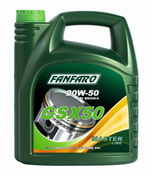 Масло моторное FANFARO GSX 50 20W-50 (канистра 4 л)