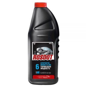 Тормозная жидкость ROSDOT 6 ADVANCED ABS FORMULA фл.п/э ( 0,910 кг)