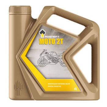 Масло моторное мин. Rosneft MOTO 2Т (канистра 4 л.)