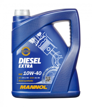 Масло моторное Mannol Diesel Extra 10w40 (канистра 5л)