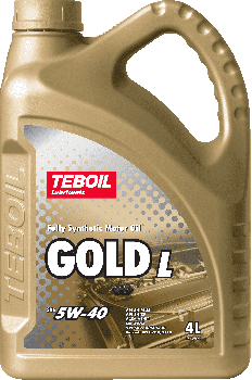 Масло моторное Teboil Gold L 5W-40 (канистра 4 л)