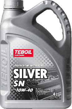 Масло моторное Teboil Silver SN sae 10w-40 (канистра 4 л)