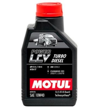 Масло моторное Motul Power LCV Turbo Diesel 10w-40 ( 1 L)