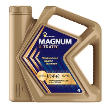 Масло моторное Rosneft Magnum Ultratec 10W-40 (канистра 4 л)