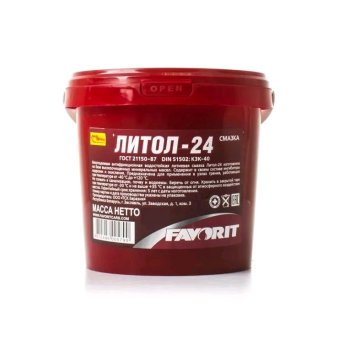 Смазка многоцелевая Favorit Литол-24 Люкс (ведро 4,5кг)