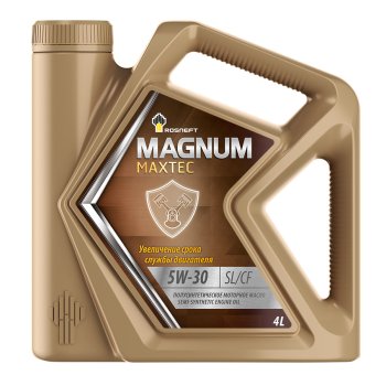 Масло моторное Rosneft Magnum Maxtec 5W-30 (канистра 4 л.)