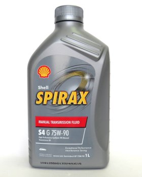 Масло трансмиссионное Shell Spirax S4 G GL-4 75w90 (канистра 1л)