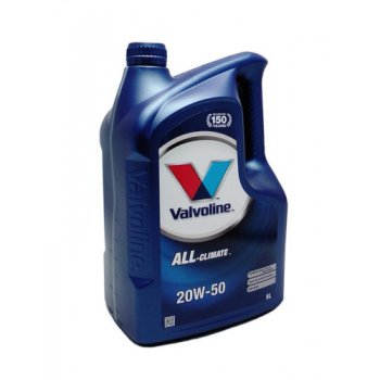 Масло моторное Valvoline ALL CLIMATE 20W-50 (канистра 5 л.)