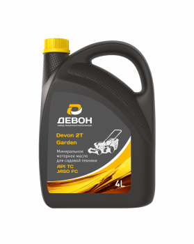 Масло моторное Devon 2Т Garden (канистра 4 л)