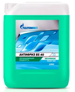 Антифриз Gazpromneft BS -40 зеленый (канистра 10кг)