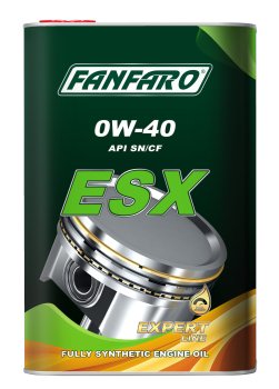 Масло моторное FANFARO ESX 0W-40 (метал. канистра 4 л)