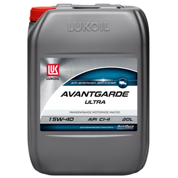 Масло моторное Лукойл Авангард Ультра 15w-40 (канистра 20 л)
