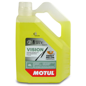 Автостеклоочиститель Motul "Сладкая дыня" (-20) ( 4 L)