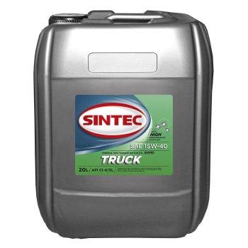 Масло моторное минер. SINTEC TRUCK SAE 15W-40 API CI-4/SL (канистра 20 л.)