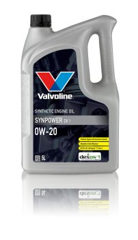Масло моторное Valvoline SYNPOWER DX1 0W-20 (канистра 5 л.)
