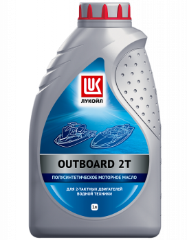 Масло моторное Лукойл Outboard 2T (канистра 1 л)
