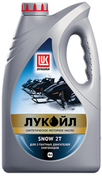 Масло моторное Лукойл Snow 2T (канистра 4 л)