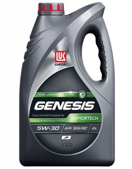 Масло моторное Лукойл Genesis Armortech JP 5w-30 (канистра 4 л)