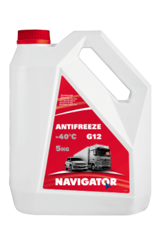 Антифриз Navigator G12 красный (бочка 210кг)