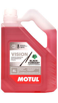 Автостеклоочиститель Motul "Черная смородина" (-20) ( 4 L)