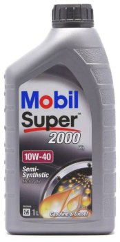 Масло моторное Mobil SUPER 2000 X1 10w40 (канистра 1л)