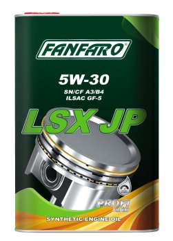 Масло моторное FANFARO LSX JP 5W-30 (метал. канистра 4 л)