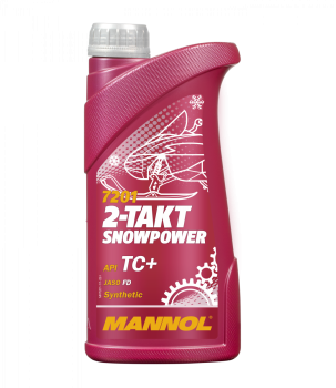 Масло моторное Mannol SNOWPOWER 2-ТAKT (канистра 1л)