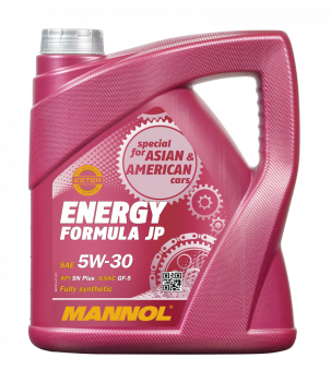 Масло моторное Mannol Energy Formula JP SN 5w30 (канистра 4л)